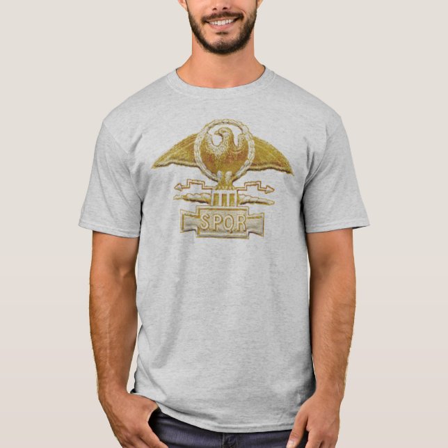 Camiseta Roma (impressão 2-Sided) (Frente)