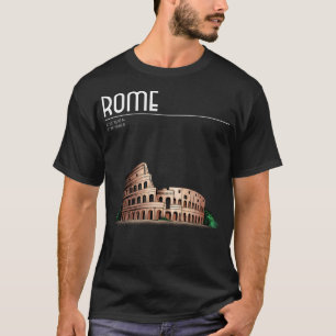Camiseta Roma Italia Colosseum