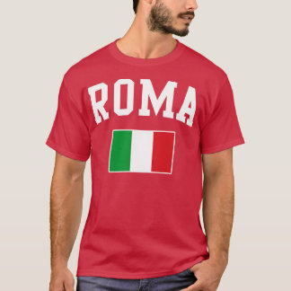 Camiseta Roma Itália Itália Itália Itália Itália Bandeira I