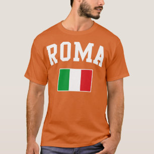 Camiseta Roma Itália Itália Itália Itália Itália Bandeira I