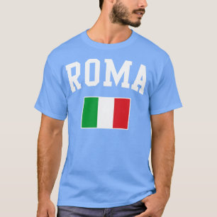 Camiseta Roma Itália Itália Itália Itália Itália Bandeira I
