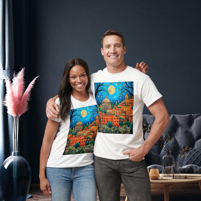 Camiseta Roma Itália T-Shirt (Criador carregado)