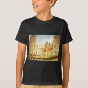 Camiseta Roma, o Colosseum por William Turner