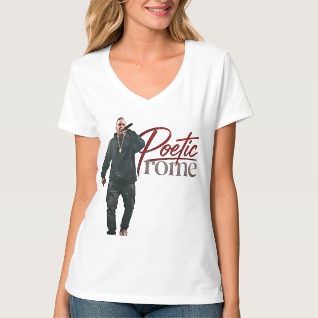 Camiseta Roma Poética (Frente)