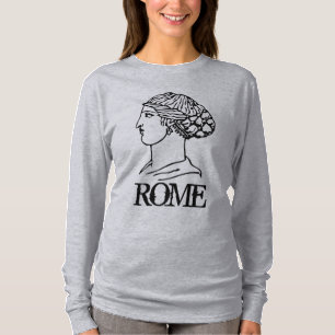 Camiseta ROMA, viagem, adicionar texto