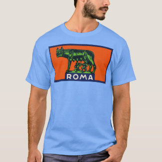 Camiseta Roma Vintage Roma Itália Romulus Viagem Souvenir