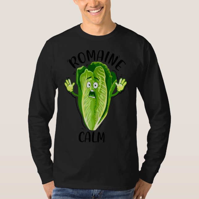 Camiseta Romaine Calm Pun Gardener (Frente)