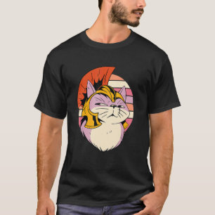 Camiseta Roman Cat Soldier Helmet Costume A Galea Kitten Te