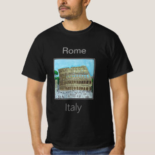 Camiseta Roman Coliseum, Roma, Itália