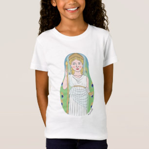 Camiseta Roman Goddese Juno Matryoshka Girls'