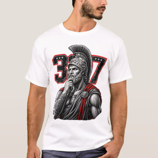 Camiseta Roman Warrior 337 – Estilo Ousado de Stre