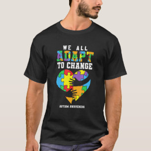 Camiseta Romance de Advocacia do Autismo Neurodiversidade A
