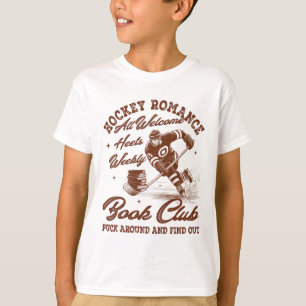 Camiseta Romance de Hockey Smut Leitor Clube do Livro Amant