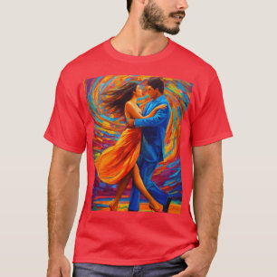 Camiseta Romance e artístico: Abstrato Art T-Shirt