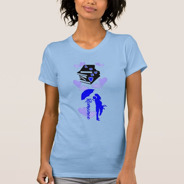 Camiseta Romance (guarda-chuva) (Frente)