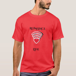 Camiseta "Romance: Meu WiFi na vida | Tee de Amor Moderno"