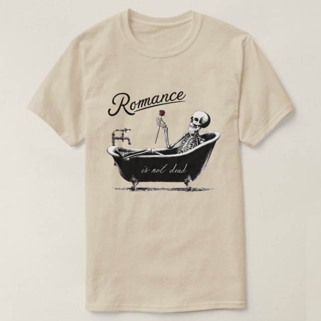 Camiseta Romance Não É Morto (Frente do Design)