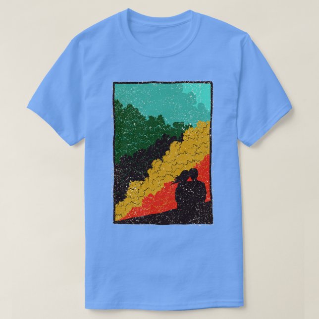 Camiseta Romance Nature (Frente do Design)
