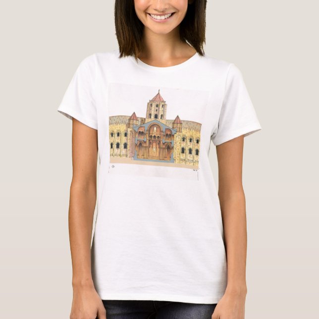 Camiseta Romanesque de Santiago de Compostela (Frente)