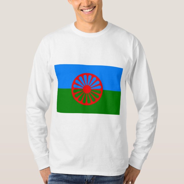 Camiseta Romani Flag (Frente)