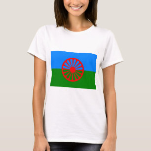Camiseta Romani Flag