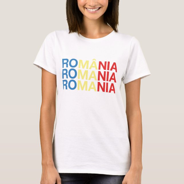 CAMISETA ROMANIA (Frente)