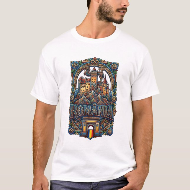 CAMISETA ROMANIA (Frente)