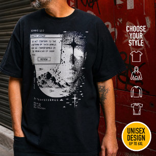 Camiseta Romanos 12:2 Renove Seu Sistema de Mensagem de Ale
