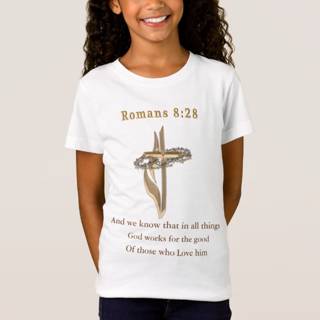 Camiseta Romanos 8:28 (Frente)
