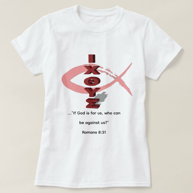 Camiseta Romanos 8:31 (Frente do Design)