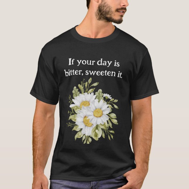Camiseta Romantic flowers cottage  style garden (Frente)