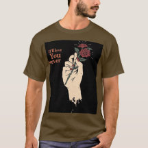 Romantic “I’ll Love You” Graphic T-Shirt – Vintage