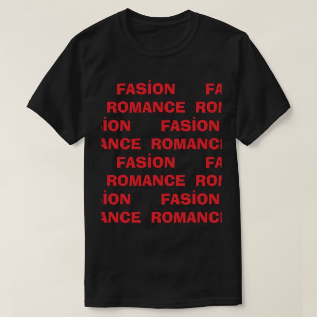 CAMISETA ROMANTİC T-SHİRT (Frente do Design)