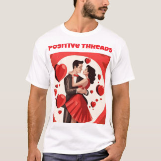 Camiseta Romantic Valentine Couple T-Shirt | Love Heart 💚 