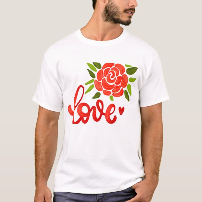 Camiseta Romantic Valentine’s Day Quote  (Frente)