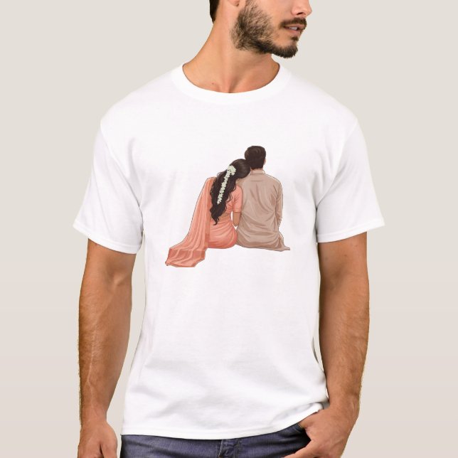 Camiseta Romantic Valentine’s Day Quote T-Shirt (Frente)