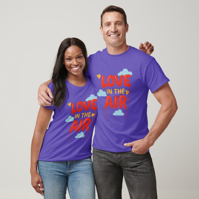 Camiseta Romantic Valentine’s Day T-Shirt (Unissex)