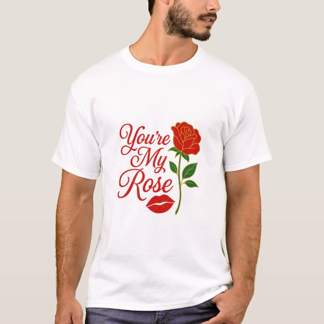 Camiseta Romantic Valentine’s Day T-Shirt (Frente)