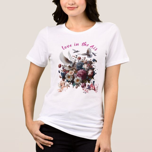 Camiseta Romântica  (Frente)