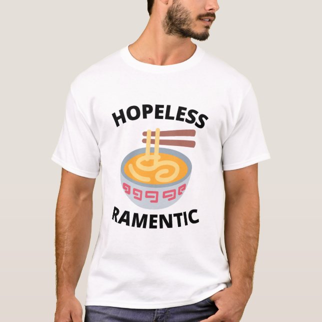 Camiseta Romântico Sem Esperança (Frente)