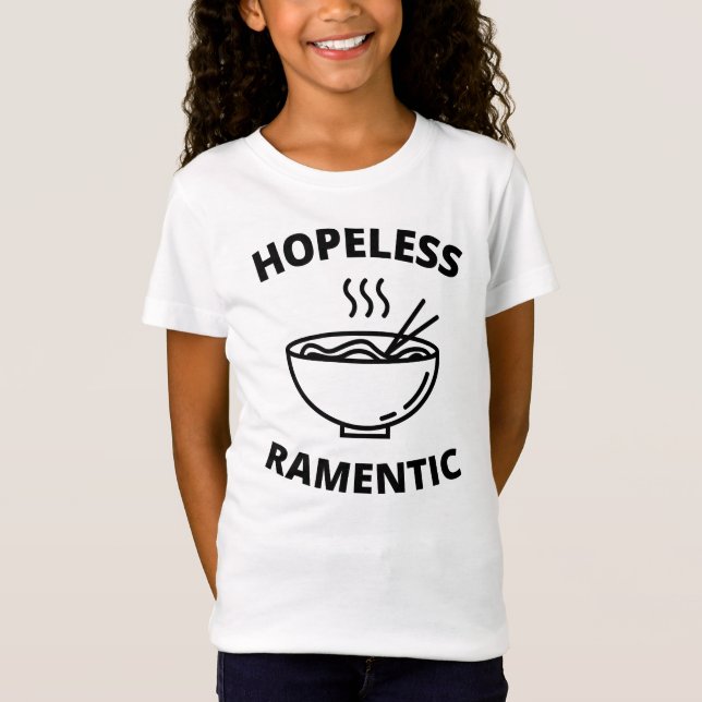 Camiseta Romântico Sem Esperança   (Frente)