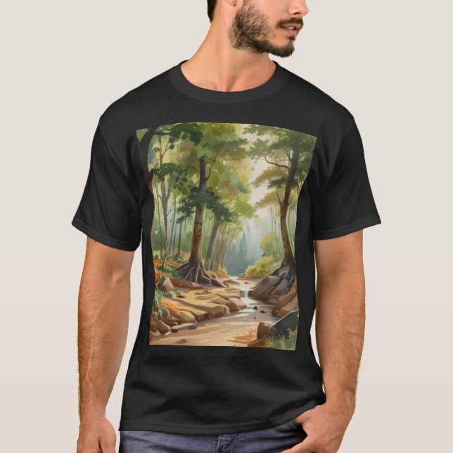 Camiseta Romantismo Paisagismo (Frente)