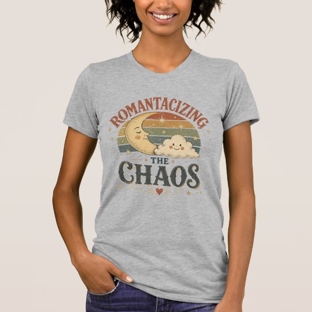 CAMISETA ROMANTIZANDO O CAOS (Frente)