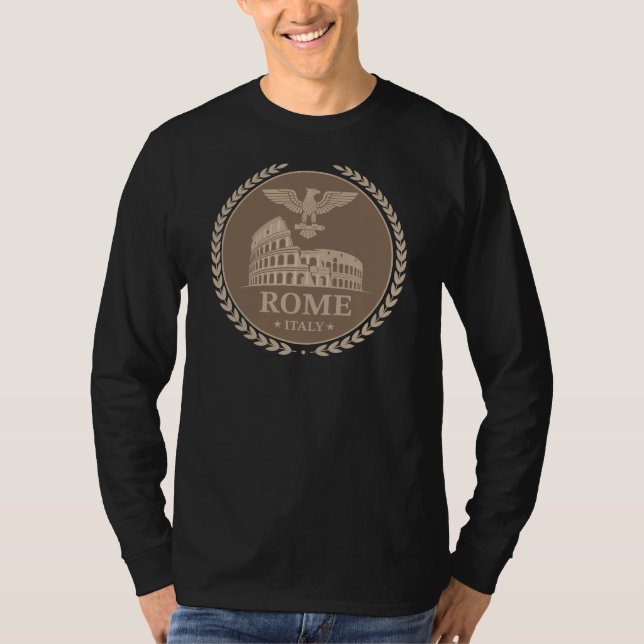 Camiseta Rome Colosseum Italy Europe (Frente)