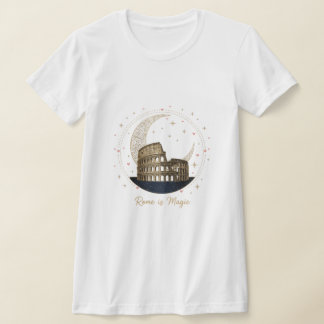 Camiseta Rome is Magic T-Shirt - Elegant Colosseum