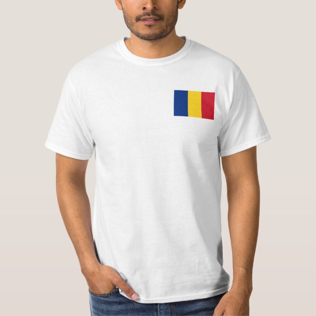 Camiseta romênia (Frente)