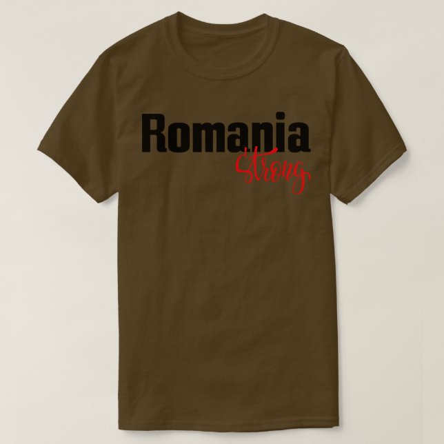 Camiseta Romênia Forte (Frente do Design)