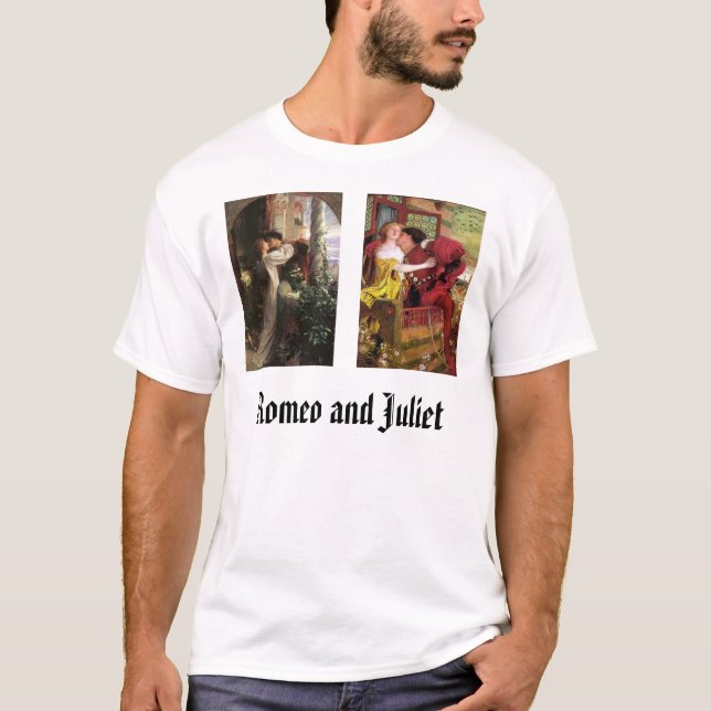 Camiseta Romeo-Juilet-l, Brown.Romeo, Romeo e Juliet (Frente)