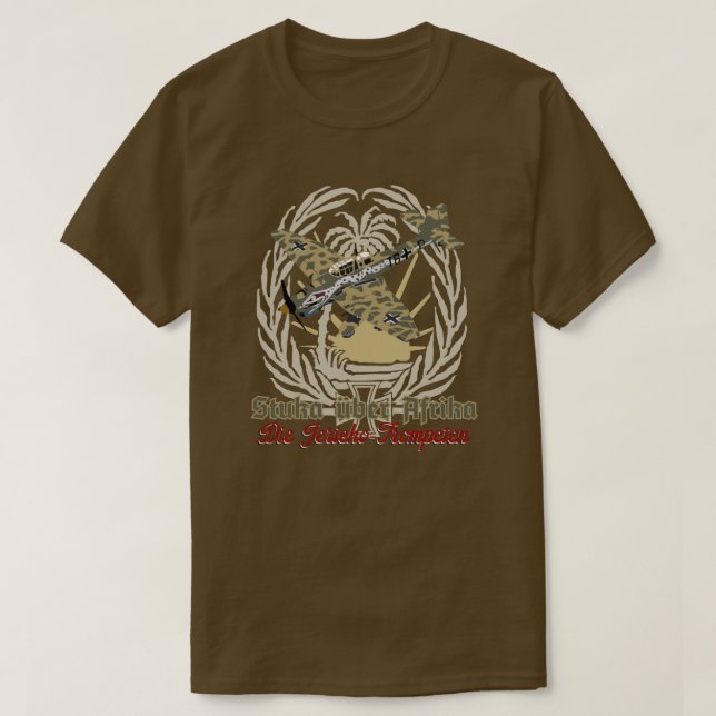 Camiseta Rommel's Stukas (Frente do Design)