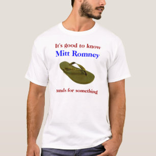 Camiseta Romney Defende Algo